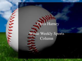 Chris Harney