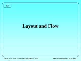 Layout and Flow