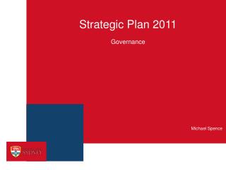 Strategic Plan 2011