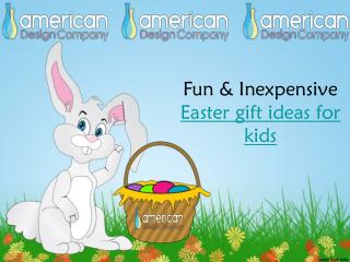 Fun & Inexpensive Easter gift ideas for kids
