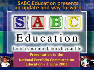SABC Education presents an update and way forward