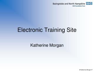 Electronic Training Site