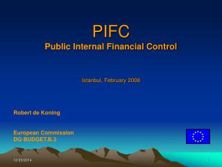 PIFC Public Internal Financial Control