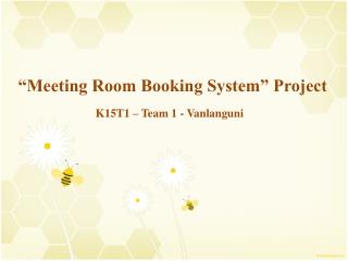 “Meeting Room Booking System” Project