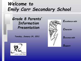 Welcome to Emily Carr Secondary School