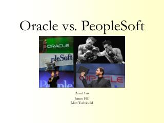 Oracle vs. PeopleSoft