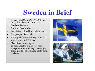 Sweden in Brief