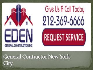 General Contractor New York City