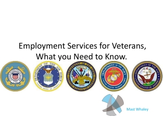  Employment Services for Veterans, What you Need to Know.
