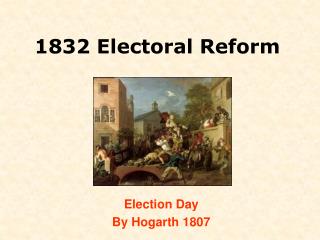 1832 Electoral Reform