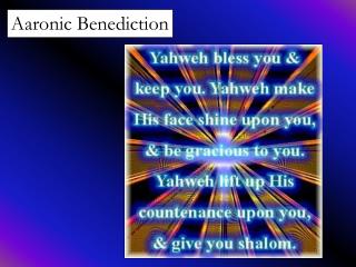 Image result for Priestly Blessing
