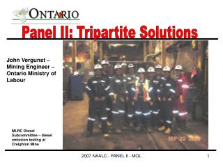 Panel II: Tripartite Solutions