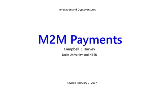 M2M Payments