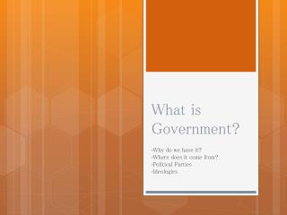 presentation government topics