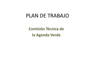 PLAN DE TRABAJO
