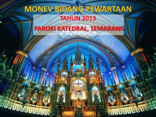 MONEV BIDANG PEWARTAAN TAHUN 2013
