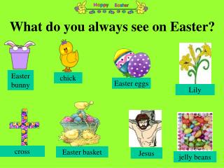 What do you always see on Easter?