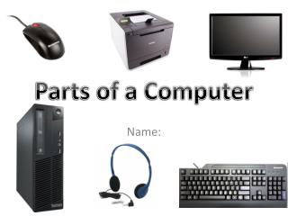 PPT - Parts of a Computer PowerPoint Presentation, free download - ID ...