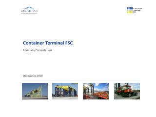 Container Terminal FSC Company Presentation