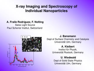 X-ray I maging and S pectroscopy of I ndividual N anoparticles