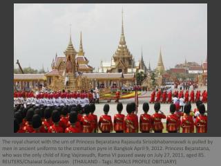 Royal cremation of Thai princess