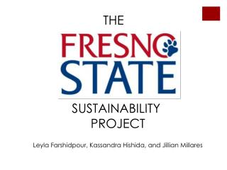 SUSTAINABILITY PROJECT