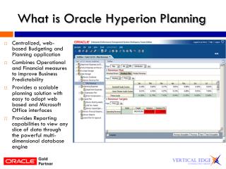 Oracle hyperion planning это