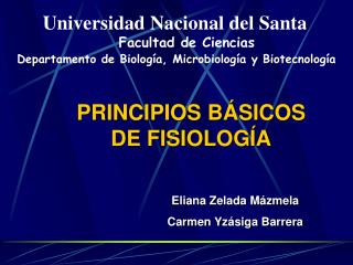 PRINCIPIOS BÁSICOS DE FISIOLOGÍA