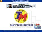 PORTAFOLIO DE SERVICIOS