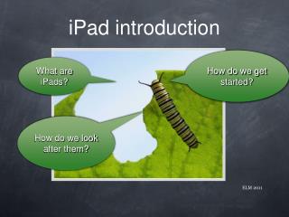 iPad introduction