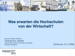 Was erwarten die Hochschulen von der Wirtschaft?