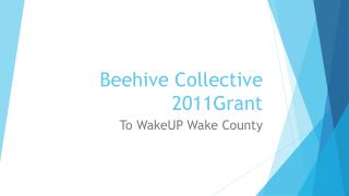 Beehive Collective 2011Grant