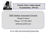 Prairie State Achievement Examination PSAE