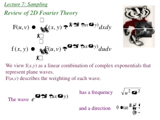 Lecture 7: Sampling