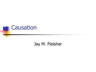 Causation