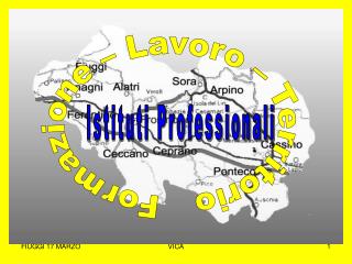 Formazione – Lavoro – Territorio