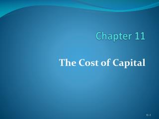 Chapter 11
