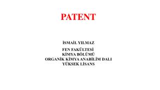PATENT
