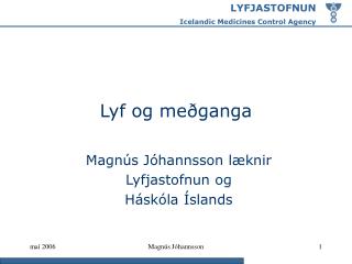 Lyf og meðganga