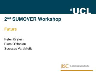 2 nd SUMOVER Workshop Future