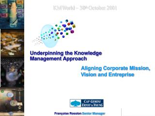 Aligning Corporate Mission, Vision and Entreprise