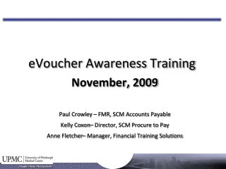 eVoucher Awareness Training