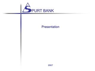 Presentation 2007