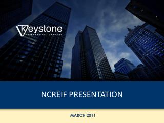 NCREIF PRESENTATION