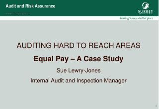 Audit and Risk Assurance