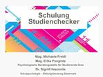 Schulung Studienchecker