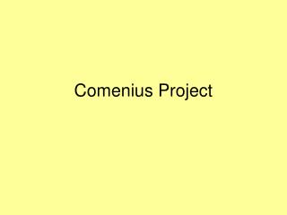 Comenius Project