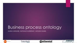 Business process ontology