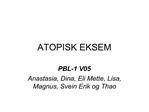 ATOPISK EKSEM