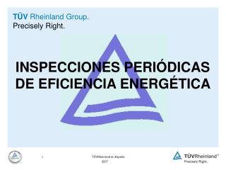 TÜV Rheinland Group. Precisely Right.